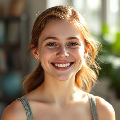 Portrait d'une √©tudiante enthousiaste, Chlo√© Bernard.